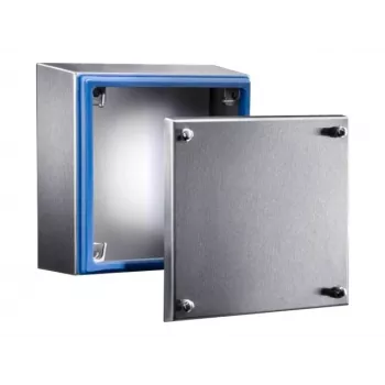 Rittal HD roostevabast terasest seinakinnitusega kapp 200 x 200 x 120 mm, IP66, harjatud, hügieeniline disain 1672.600
