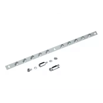 Rittal SZ 2413.375 Lame siin, 10 ühendust, teras, 375 mm, 100 A, 690 V AC