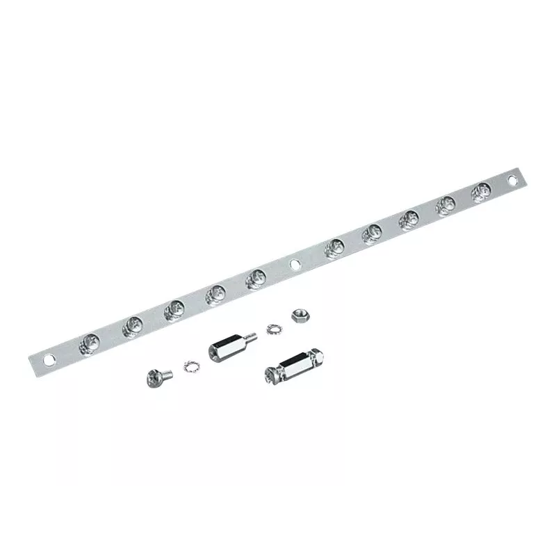Rittal SZ 2413.375 Lame siin, 10 ühendust, teras, 375 mm, 100 A, 690 V AC