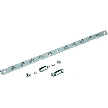 Rittal SZ 2413.375 Lame siin, 10 ühendust, teras, 375 mm, 100 A, 690 V AC