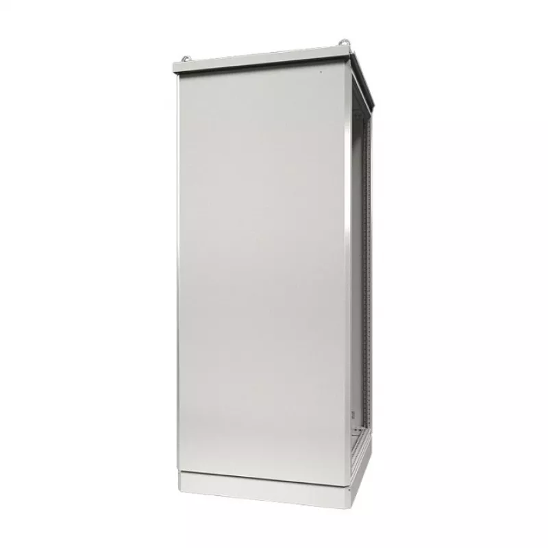 Rittal Toptec Outdoor Enclosure CS 9781866 - 800x1600x600mm, IP55, IK10, alumiinium, RAL 7035