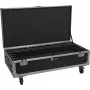 ROADINGER Flight Case 8x AKKU IP Pixel Tube 360° PRO CRMX jaoks laadimisfunktsiooni ja ratastega