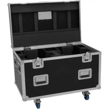 ROADINGER Flightcase Highline 2x DMH-380 koos ratastega must 100 kg kandevõime 100x60x73 cm