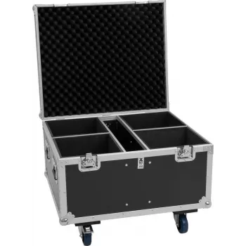ROADINGER UG-1 universaalne seadmekohver ratastega, 75 x 64,5 x 57 cm, 100 kg kandevõime, must/hõbedane