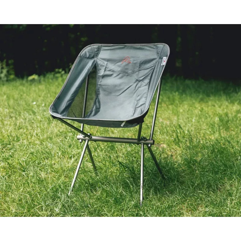 ROBENS Pilgrim Folding Camping Chair 120 kg Black/Grey