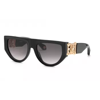 Roberto Cavalli naiste liblikakujulised päikeseprillid SRC040S54700Y, Havana raam, pruunide gradient-läätsedega, 54mm