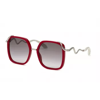 Roberto Cavalli naiste päikeseprillid SRC003M5509EZ ülisuured hallid gradient 55mm
