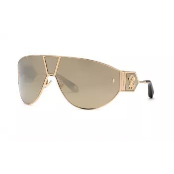 Roberto Cavalli naiste päikeseprillid SRC093-76300G 76mm gradienthallid läätsed must raam