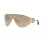 Roberto Cavalli naiste päikeseprillid SRC093-76300G 76mm gradienthallid läätsed must raam