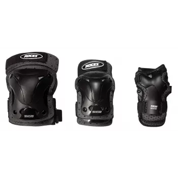 Roces Ventilated Skate Pads Triple Pad Set S
