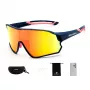 Rockbros 10134PL Polariseeritud jalgrattaprillid - sinine ja roosa