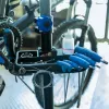 ROCKBROS MP-02 mini käsipump 100 PSI alumiiniumisulamist raamikinnitus must