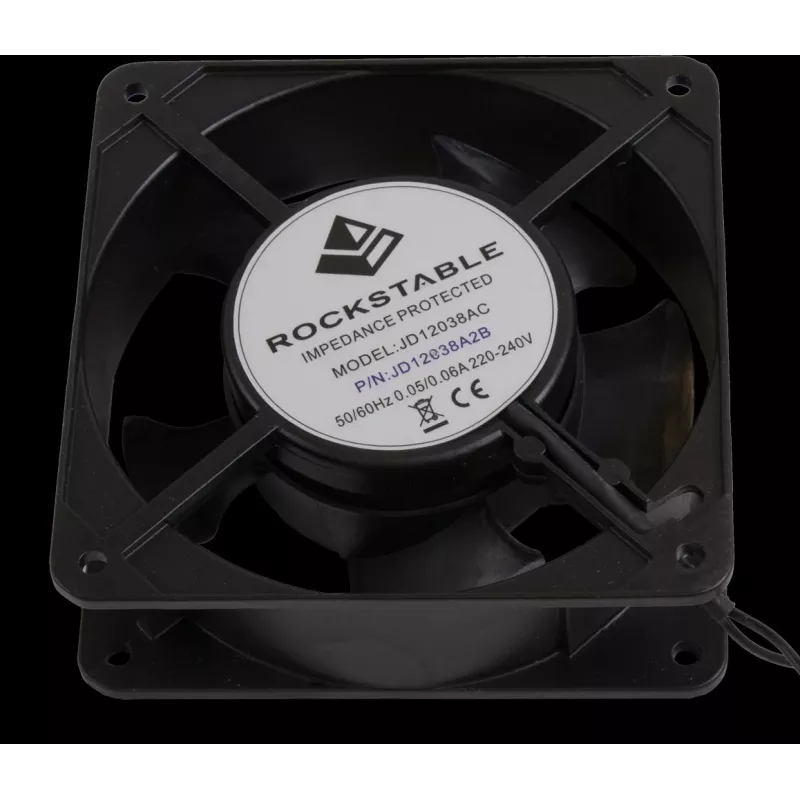 Rockstable 120mm Ventilaator - Jahutusventilaator - 112 m³/h - Must - 1 tk - 610 g (RS19-FT1212)