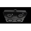 Rockstable 19 inch jahutuselement - ventilaatorialus - sisseehitatud ventilaator - teras - must - 1 tk - 2,92 kg (RS19-FT68)