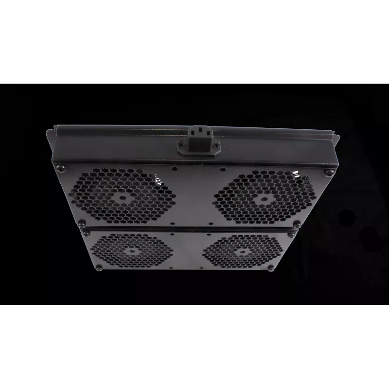 Rockstable 19 inch jahutuselement - ventilaatorialus - sisseehitatud ventilaator - teras - must - 1 tk - 2,92 kg (RS19-FT68)