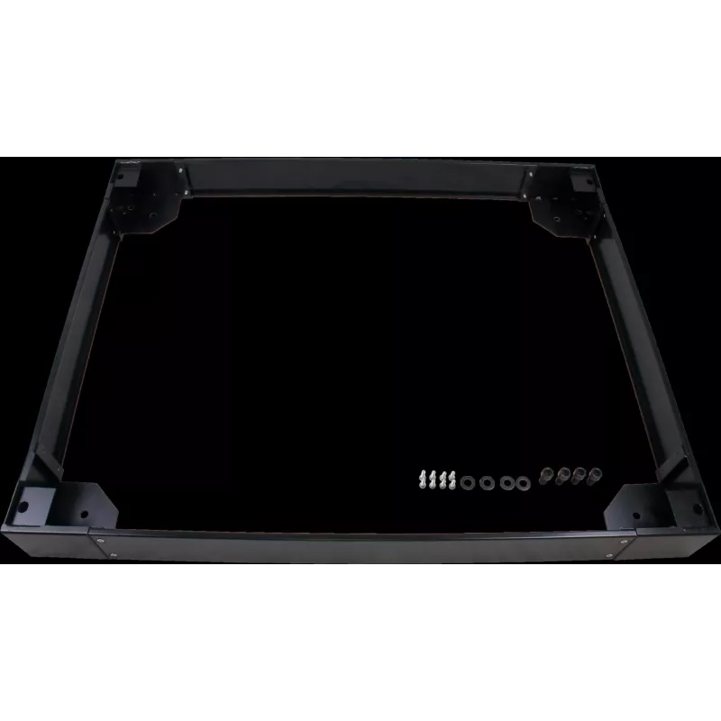 Rockstable 19-tolline mobiilne platvorm - must - SPCC teras - 800 mm / 1000 mm