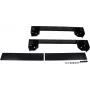 Rockstable 19-tolline veerev alus - must - SPCC teras - 800x800 mm - RS19-PH8810