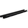 Rockstable 19 L-toe tugirauad 1200 mm sügavusele - Racki siinikomplekt - Must - Teras - 48,3 cm (19 tolli) - 35 mm - 950 mm