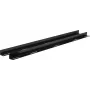 Rockstable 19 L-toe tugirauad 1200 mm sügavusele - Racki siinikomplekt - Must - Teras - 48,3 cm (19 tolli) - 35 mm - 950 mm