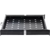 Rockstable 1U 19-tolline väljatõmmatav riiul - Riiul - SPCC teras - Must - 1 tk - 3.45 kg (RS19-UH66)