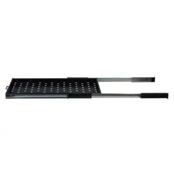 Rockstable 1U 19-tolline pikendatav riiul - Lükandriiul - SPCC teras - Must - 5.87 kg (RS19-UH612)