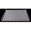 Rockstable 1U 19-tolline fikseeritud riiul, 690 mm sügav, teras, must, kandevõime 50 kg (RS19-FH69)