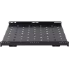 Rockstable 1U 19-tolline raskeveo riiul - fikseeritud riiul - SPCC teras - must - 1 tk - 3,2 kg (RS19-SFH68)