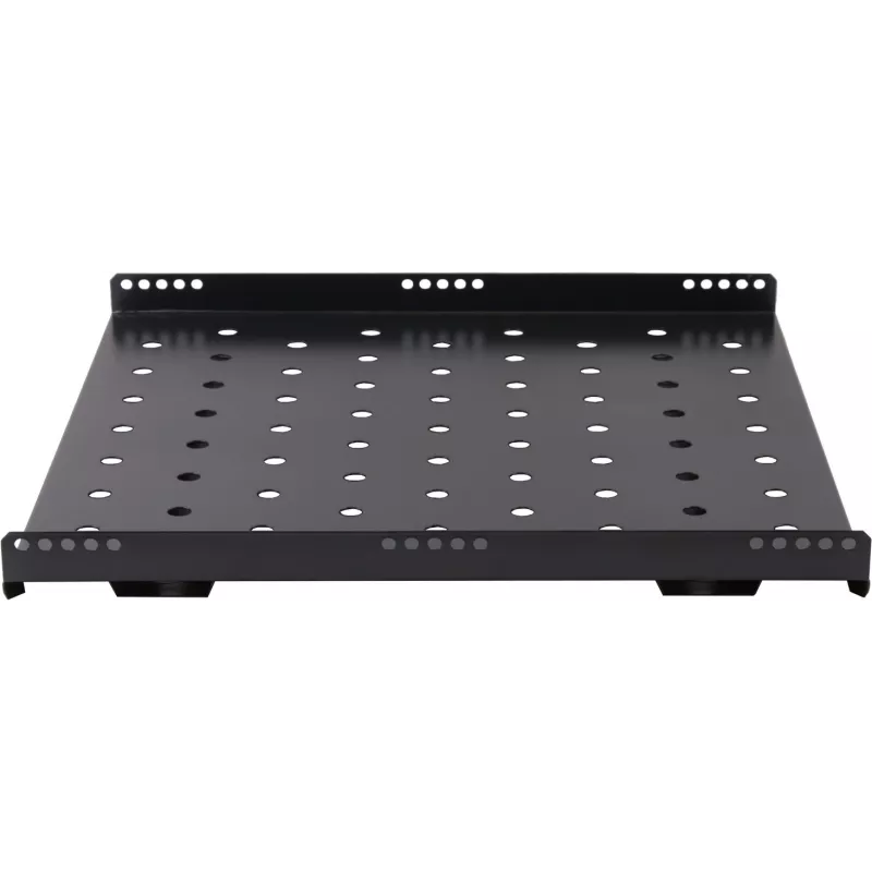 Rockstable 1U 19-tolline raskeveo riiul - fikseeritud riiul - SPCC teras - must - 1 tk - 3,2 kg (RS19-SFH68)