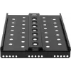 Rockstable 1U 19-tolline raskeveo riiul - Fikseeritud riiul - SPCC teras - Must - 50 kg kandevõime - 482 x 660 x 44 mm (RS19-SFH66)