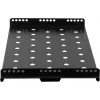 Rockstable 1U 19-tolline raskeveo riiul - Fikseeritud riiul - SPCC teras - Must - 50 kg kandevõime - 482 x 660 x 44 mm (RS19-SFH66)