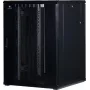 Rockstable 22U 19-tolline serverikapp võrkuksega - vabaltseisev riiul - 22U - 800 kg kandevõime - lukustatav uks - kinnitusrööpad - reguleeritavad jalad (RS19-8822PP)