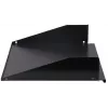 Rockstable 2U 19-tolline fikseeritud riiul - teras - must - 2.75 kg (RS19-FH21)
