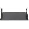 Rockstable 2U 19-tolline fikseeritud riiul - teras - must - 2.75 kg (RS19-FH21)