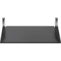 Rockstable 2U 19-tolline fikseeritud riiul - teras - must - 2.75 kg (RS19-FH21)