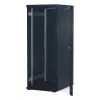 Rockstable 32U 19-tolline serverikapp klaasuksega - vabaltseisev raam - 32U - 800 kg - lukustatav lukk - paigaldussiinid - reguleeritavad jalad (RS19-6832)