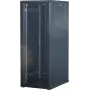 Rockstable 32U 19-tolline serverikapp klaasuksega - vabaltseisev raam - 32U - 800 kg - lukustatav lukk - paigaldussiinid - reguleeritavad jalad (RS19-6832)