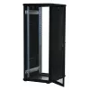Rockstable 32U 19 inch Server Rack with Mesh Doors - Freestanding Frame - 32U - 800 kg - Lock - Mounting Rails - Adjustable Feet (RS19-6832PP)