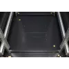 Rockstable 37 HE 19 inch Server Rack võrgusahtlitega - vabaltseisev raam - 37U - 800 kg - lukustatav lukk - paigaldussiinid - reguleeritavad jalad (RS19-6837PP)