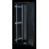 Rockstable 37 HE 19 inch Server Rack võrgusahtlitega - vabaltseisev raam - 37U - 800 kg - lukustatav lukk - paigaldussiinid - reguleeritavad jalad (RS19-6837PP)