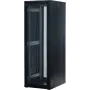 Rockstable 37 HE 19 inch Server Rack võrgusahtlitega - vabaltseisev raam - 37U - 800 kg - lukustatav lukk - paigaldussiinid - reguleeritavad jalad (RS19-6837PP)