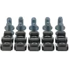 Rockstable M6 kuuskantpoldri komplekt - riiulikinnitus - hõbedane - 10 tk (RS19-M612)