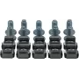 Rockstable M6 kuuskantpoldri komplekt - riiulikinnitus - hõbedane - 10 tk (RS19-M612)