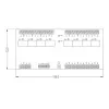 ROGER XM-8DR-BRD I/O laiendusmoodul, 8 sisendit, 8 releeväljundit, RS485