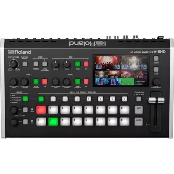 Roland V-8HD 8-kanaliline HDMI videolüliti koos audiomikseriga - must 420961A38