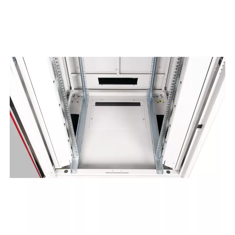 ROLINE 19-tolline võrgukapp Pro 47U, 800x800mm klaasuksega hall