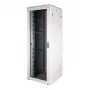 ROLINE 19-tolline võrgukapp Pro 47U, 800x800mm klaasuksega hall