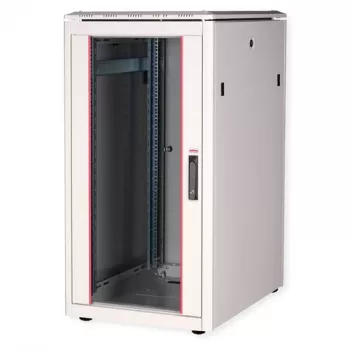 ROLINE Pro võrgukapp 22U 600x800mm klaasustega, helehall RAL 7035 26.21.0050