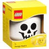 ROOM COPENHAGEN LEGO Storage Head Skeleton, Small (White/Black)
