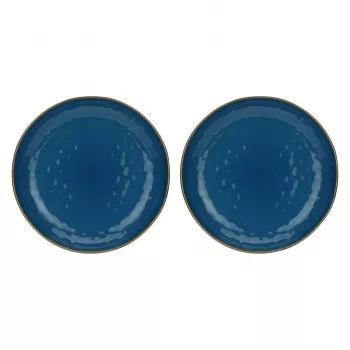 ROSE&TULIPANI Set 2 Concerto Blu Avio ümmargust kaussi - mereväesinine, 30 cm