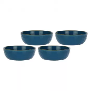 ROSE&TULIPANI Set 4-st Concerto Blu Avio salatikausist - mereväesinine, 20 cm